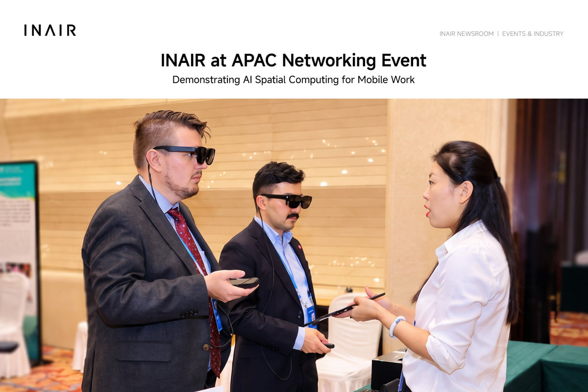 INAIR Demonstrates Its AI Spatial Computer at the Asia-Pacific Networking Event in Jinan