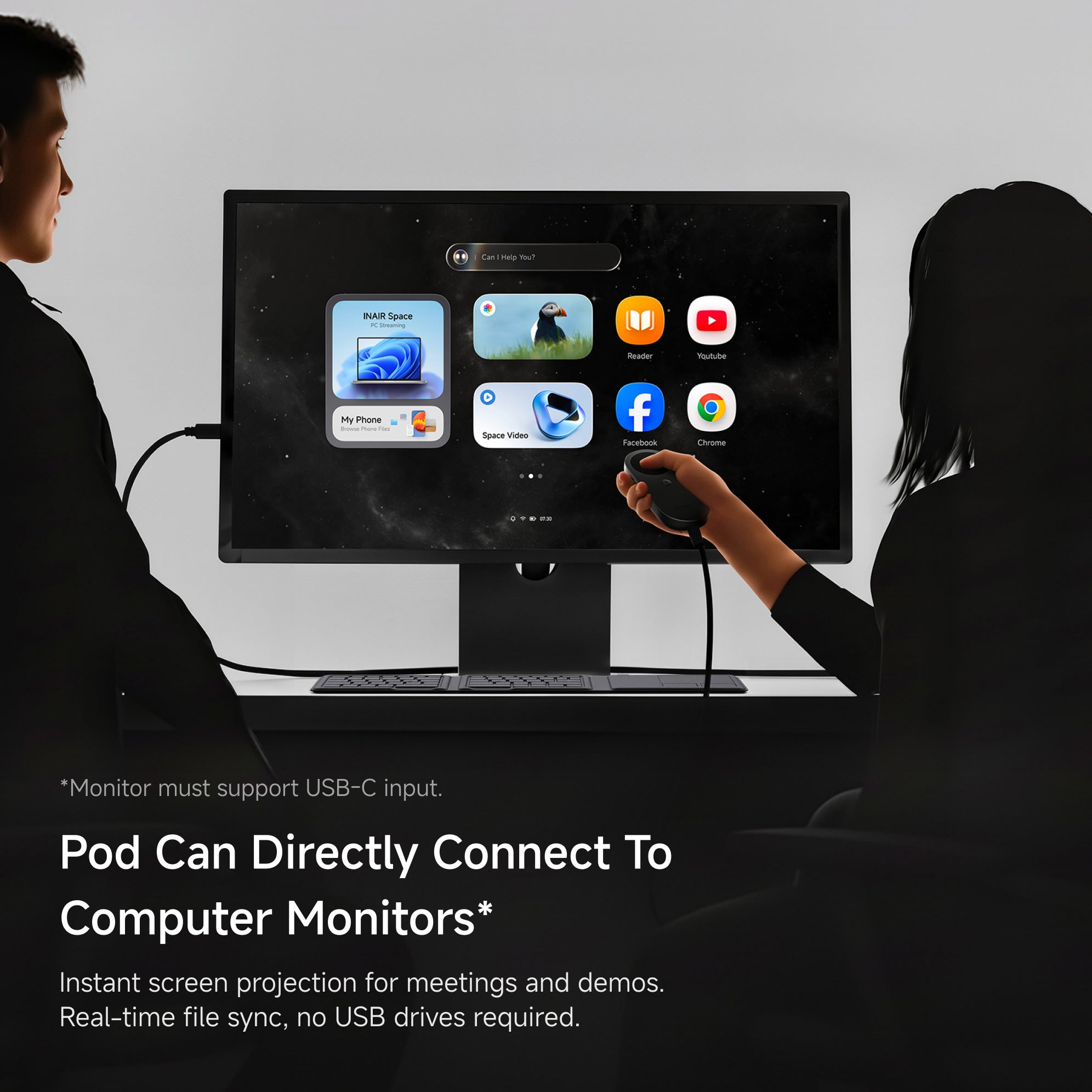 INAIR 3D Kit (for Projector)