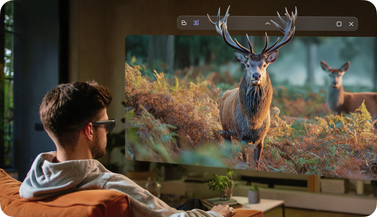 World’s First! INAIR Spatial Computer Brings Real-Time 2D-to-3D Conversion for All Apps