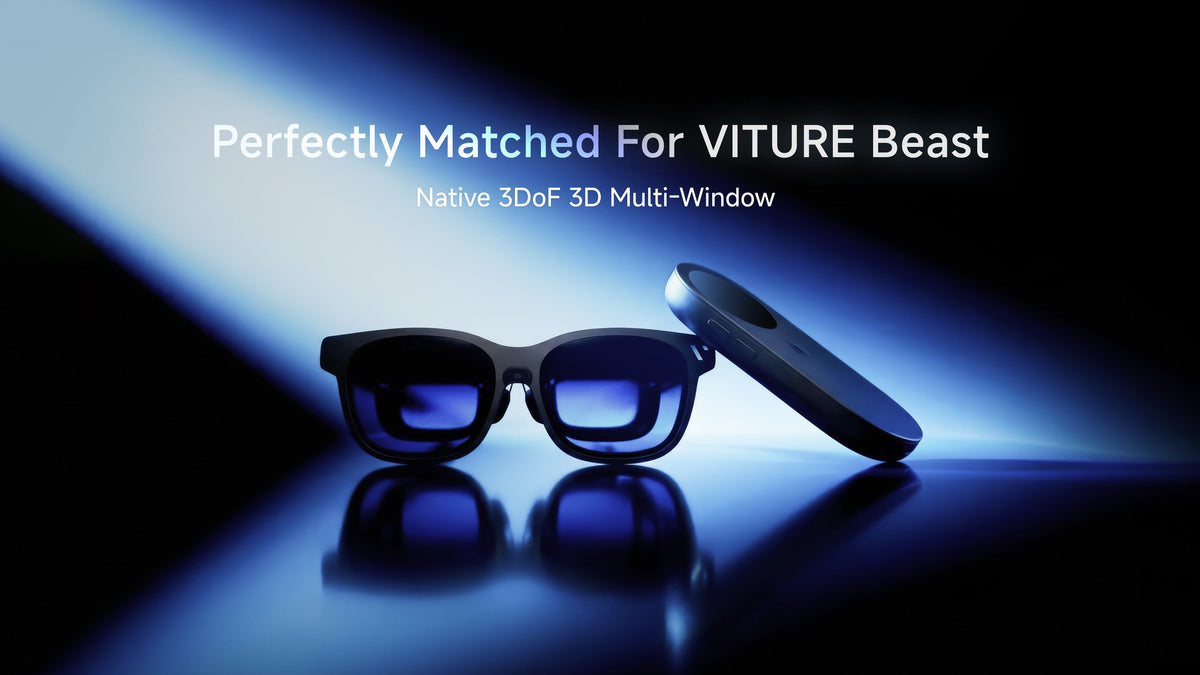 INAIR Pod Now Fully Supports VITURE Beast:  Unlocking Full 3DoF 3D Multi-Window