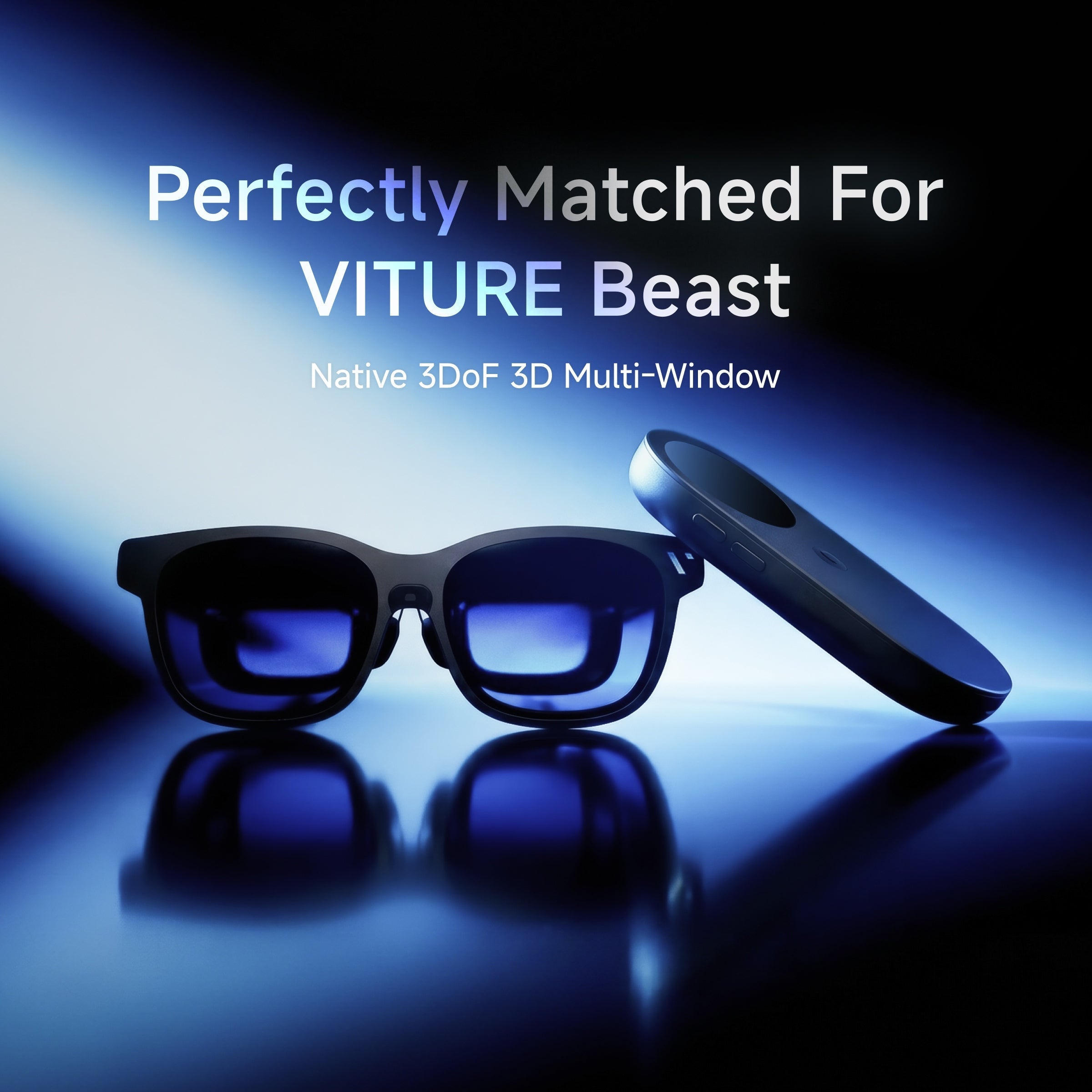INAIR Pod Now Fully Supports VITURE Beast:  Unlocking Full 3DoF 3D Multi-Window